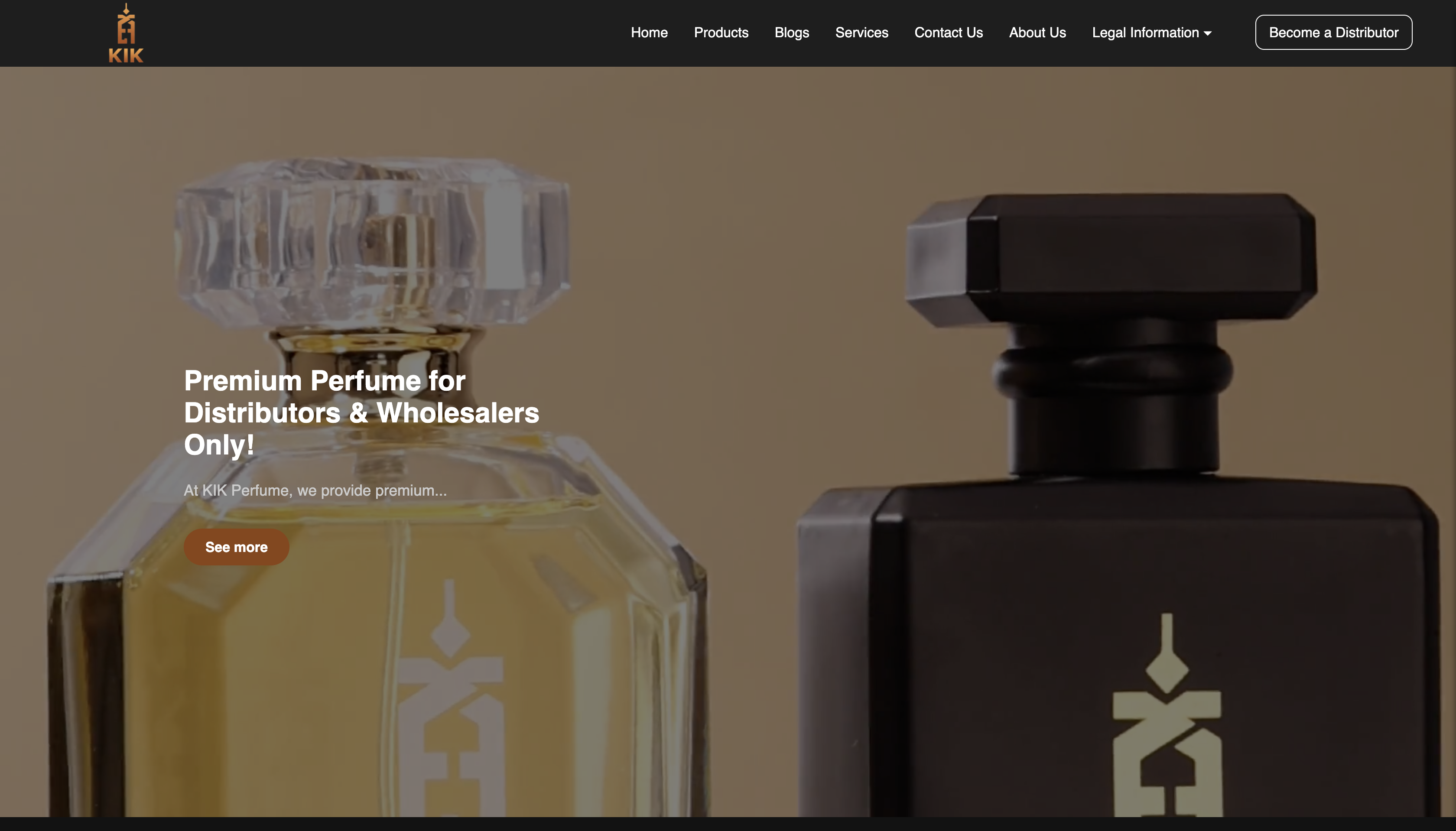KIKperfume Ecommerce Platform